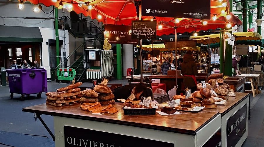 Setup location for High Street Kensington